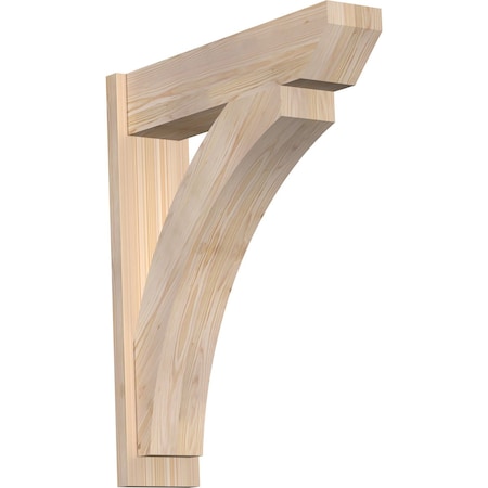 Ekena Millwork Thorton Slat Smooth Outlooker, Douglas Fir, 7 1/2"W x 30"D x 36"H OUT08X30X36THR06SDF